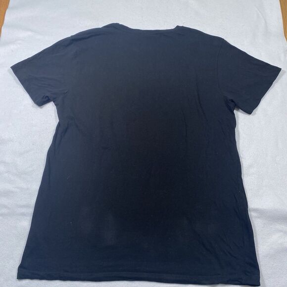 Vintage Akademiks T Shirt Men XL Hip Hop Big Logo Y2K AKDMKS Black Rhinestone - Picture 10 of 10